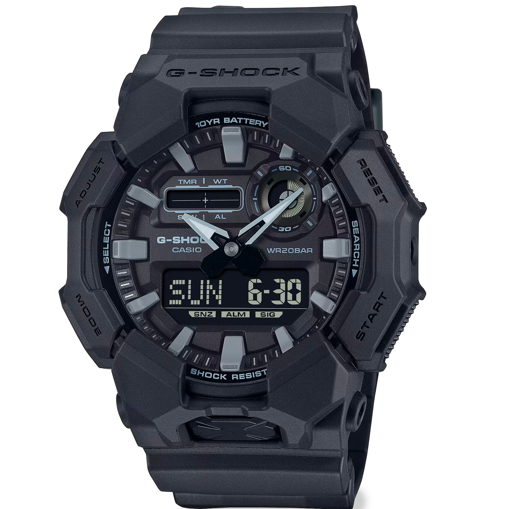 Casio Relogio G-SHOCK GA-010-1A1DR Preto Sint.2 -1-